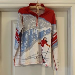 Great Krimson Klover ski shirt- perfect for the upcoming ski season!